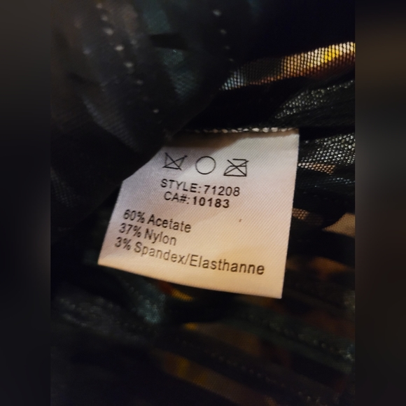 Cartise striped ribbon full zip blazer size 2 - Picture 2 of 7